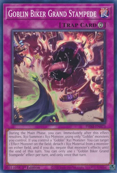 Goblin Biker Grand Stampede PHNI-EN075 (Phantom Nightmare)  - 1st Edition
