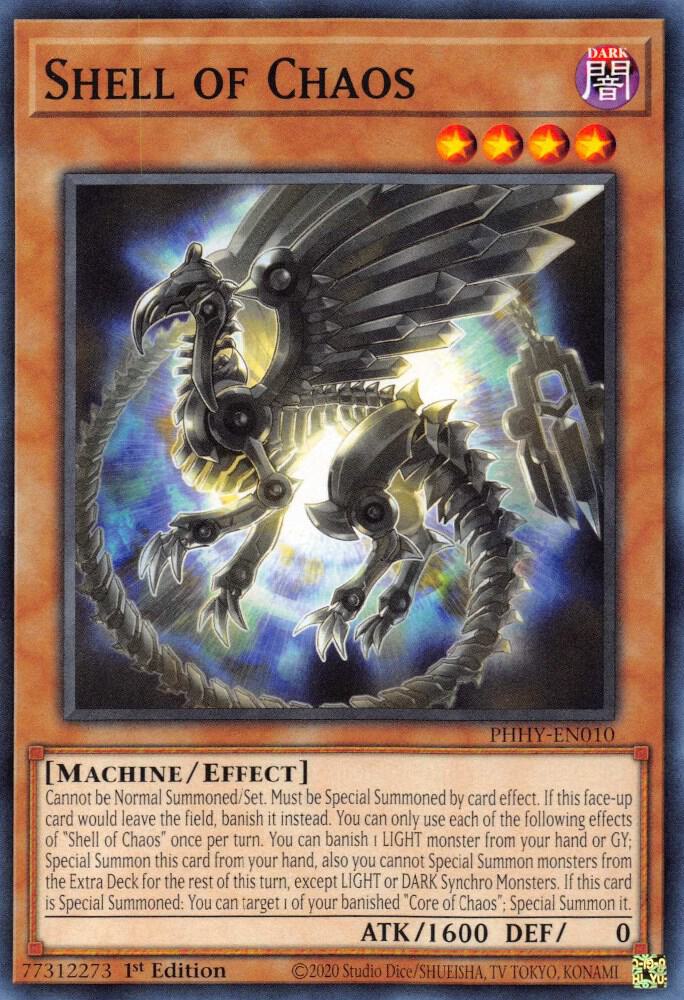 Shell of Chaos PHHY-EN010 (Photon Hypernova)  - 1st Edition
