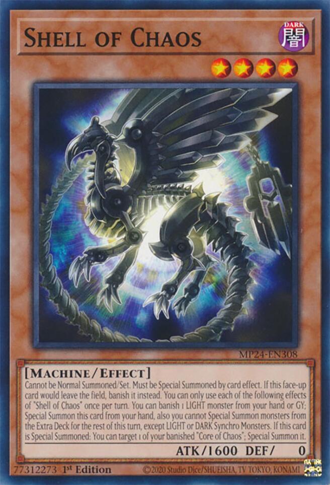 Shell of Chaos MP24-EN308 (25th Anniversary Tin: Dueling Mirrors)  - 1st Edition