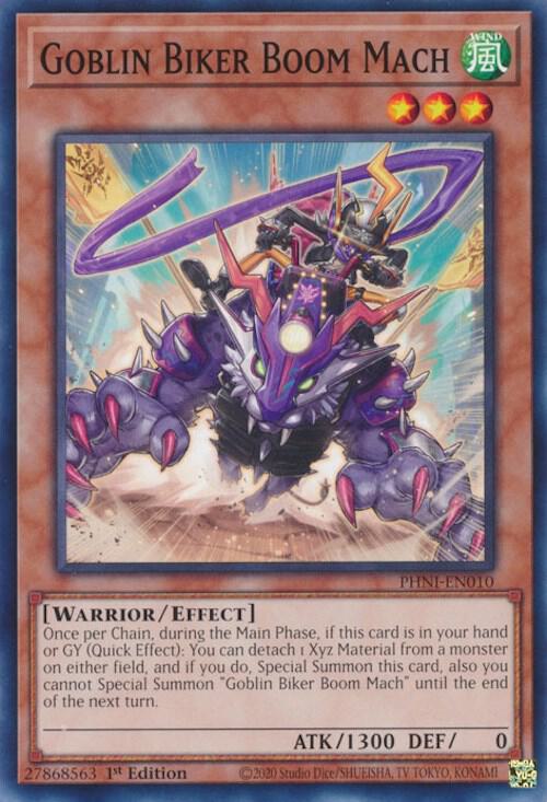 Goblin Biker Boom Mach PHNI-EN010 (Phantom Nightmare)  - 1st Edition