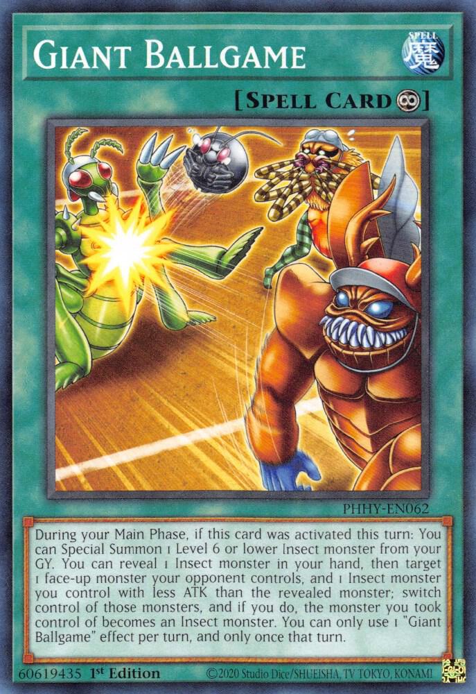 Giant Ballgame PHHY-EN062 (Photon Hypernova)  - 1st Edition