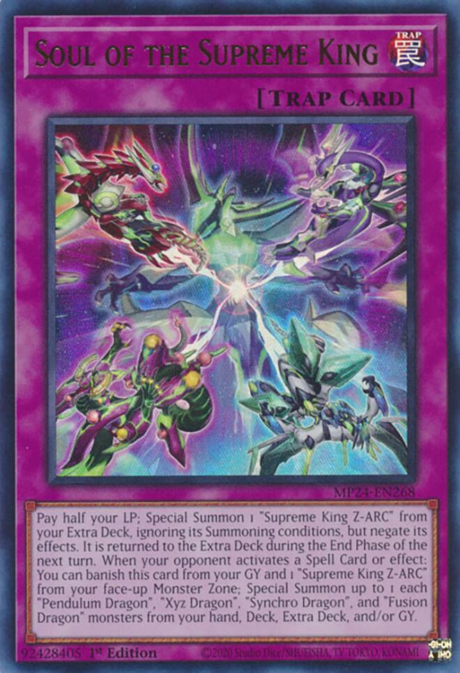Soul of the Supreme King MP24-EN268 (25th Anniversary Tin: Dueling Mirrors)  - 1st Edition