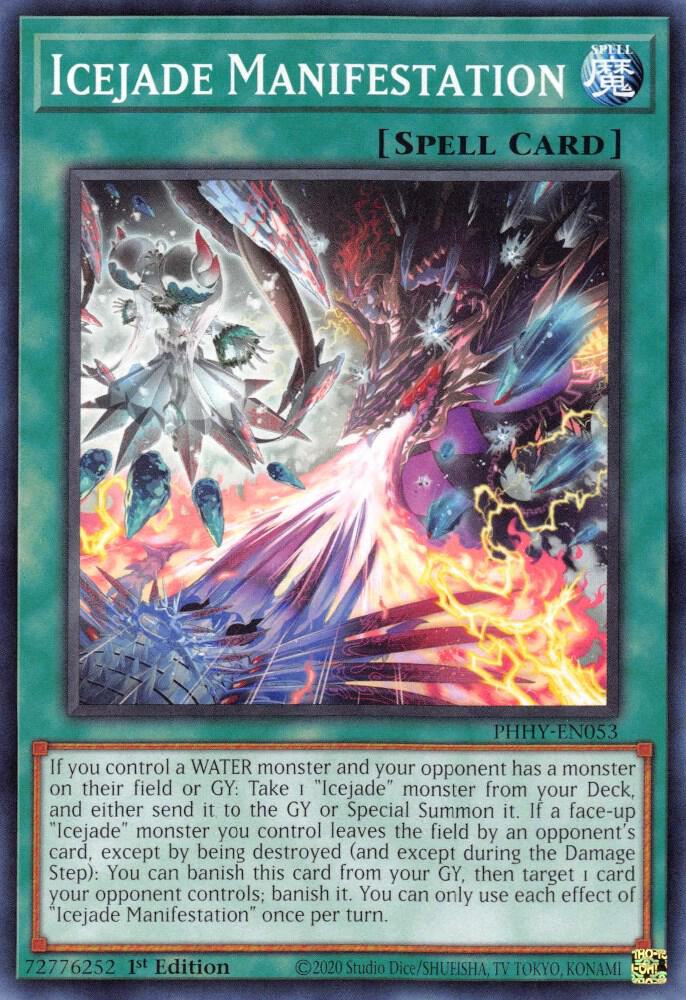 Icejade Manifestation PHHY-EN053 (Photon Hypernova)  - 1st Edition
