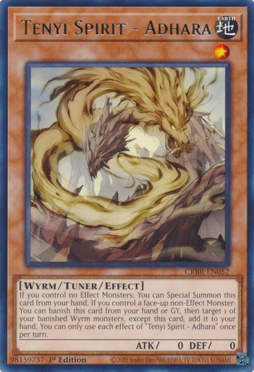 Tenyi Spirit - Adhara CRBR-EN052 (Crossover Breakers)  - 1st Edition