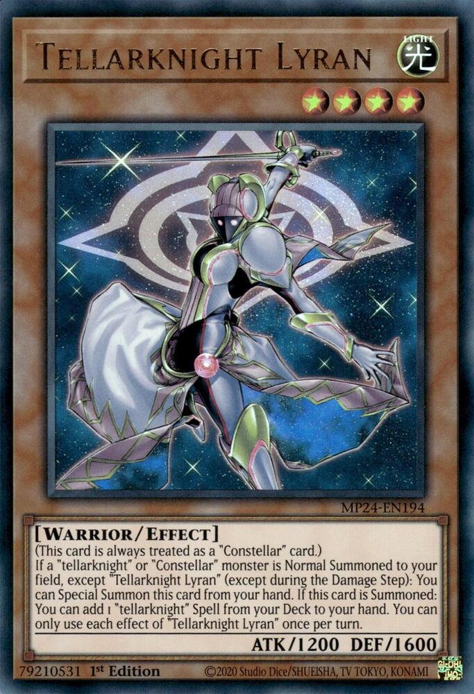 Tellarknight Lyran MP24-EN194 (25th Anniversary Tin: Dueling Mirrors)  - 1st Edition