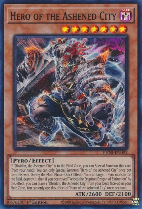 Hero of the Ashened City PHNI-EN092 (Phantom Nightmare)  - 1st Edition