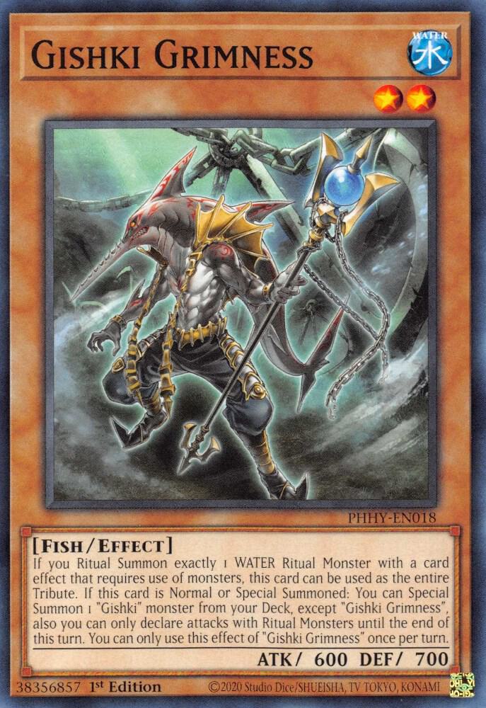Gishki Grimness PHHY-EN018 (Photon Hypernova)  - 1st Edition