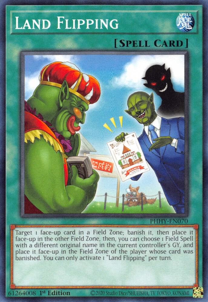 Land Flipping PHHY-EN070 (Photon Hypernova)  - 1st Edition
