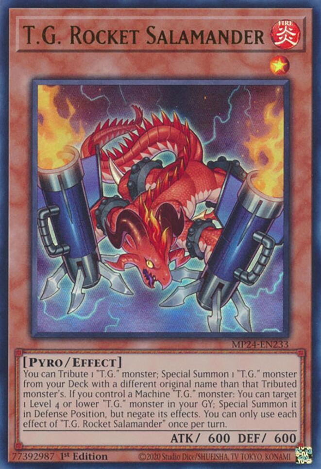 TG Rocket Salamander MP24-EN233 (25th Anniversary Tin: Dueling Mirrors)  - 1st Edition