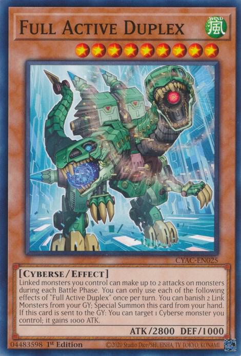 Full Active Duplex CYAC-EN025 (Cyberstorm Access)  - 1st Edition