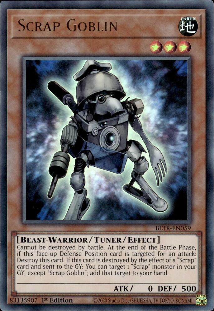 Scrap Goblin BLTR-EN059 (Battles of Legend: Terminal Revenge)  - 1st Edition