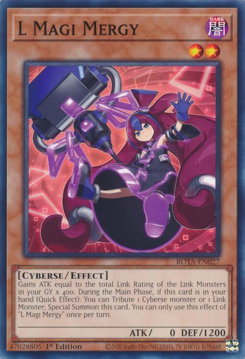 L Magi Mergy ROTA-EN027 (Rage of the Abyss)  - 1st Edition