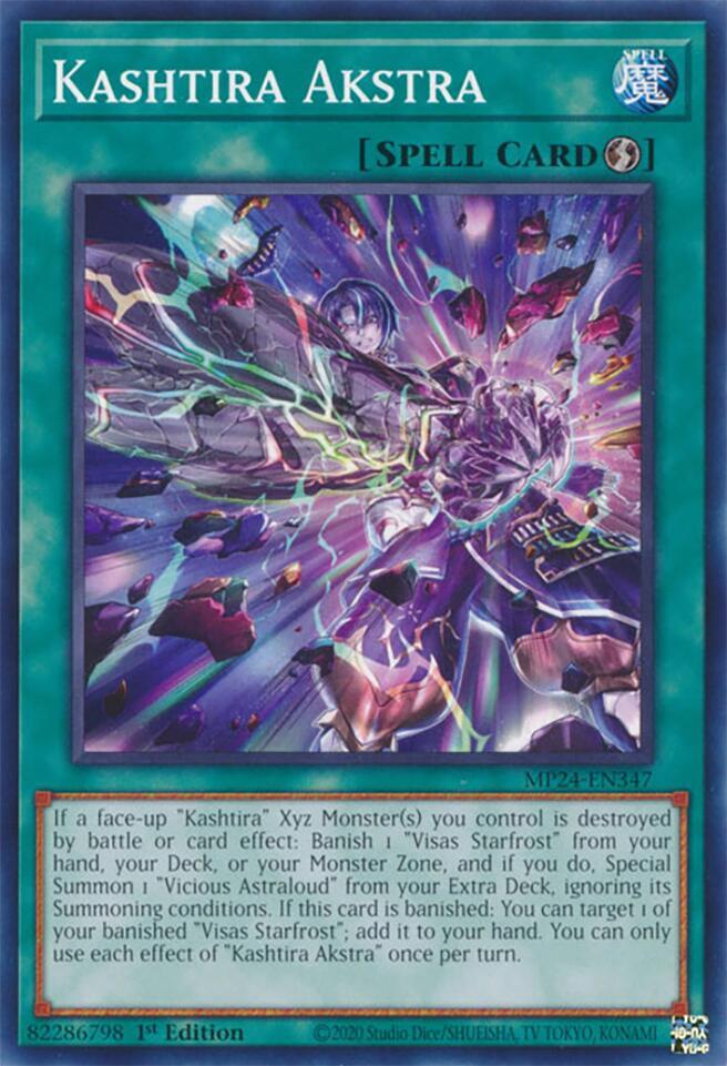 Kashtira Akstra MP24-EN347 (25th Anniversary Tin: Dueling Mirrors)  - 1st Edition