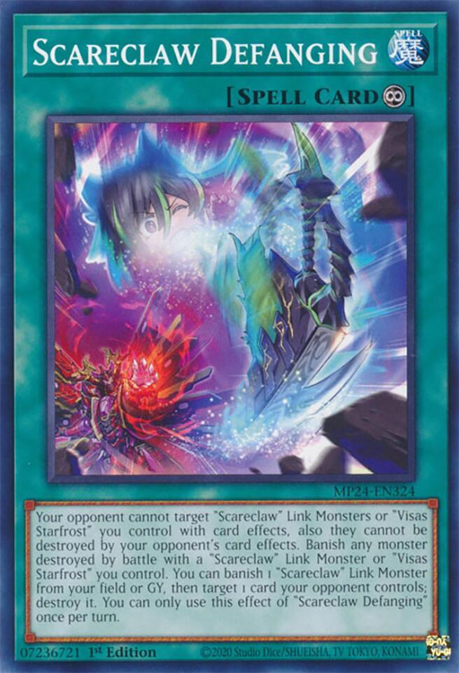 Scareclaw Defanging MP24-EN324 (25th Anniversary Tin: Dueling Mirrors)  - 1st Edition