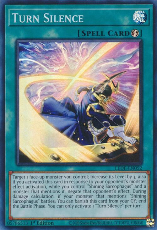 Turn Silence LEDE-EN052 (Legacy of Destruction)  - 1st Edition