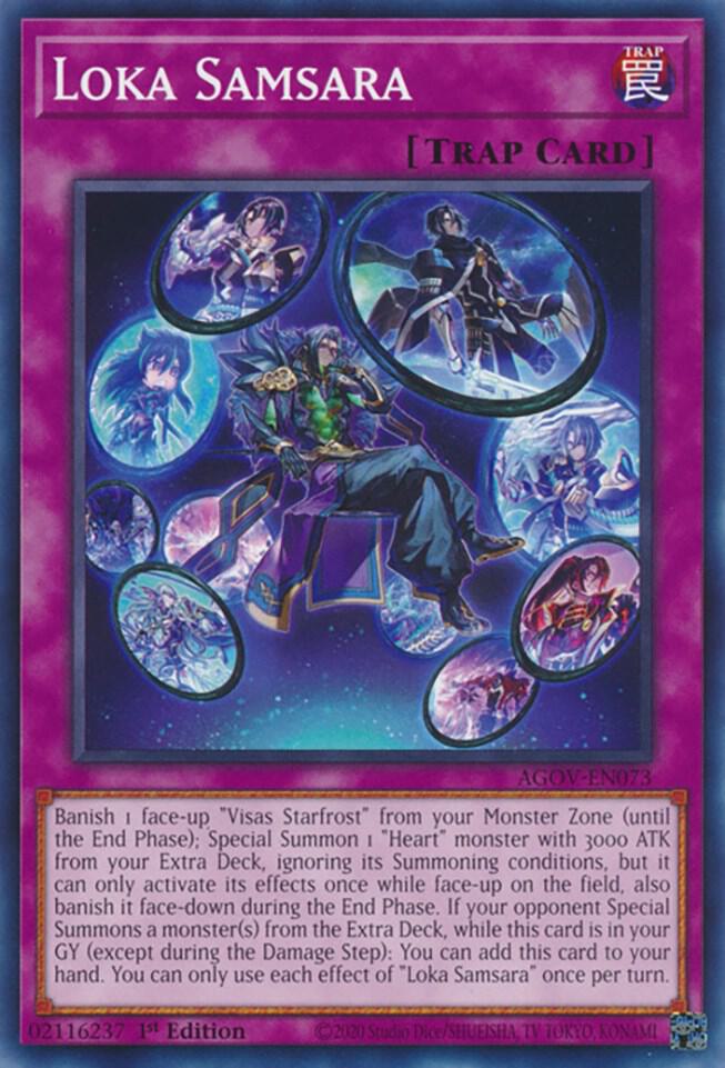 Loka Samsara AGOV-EN073 (Age of Overlord)  - 1st Edition