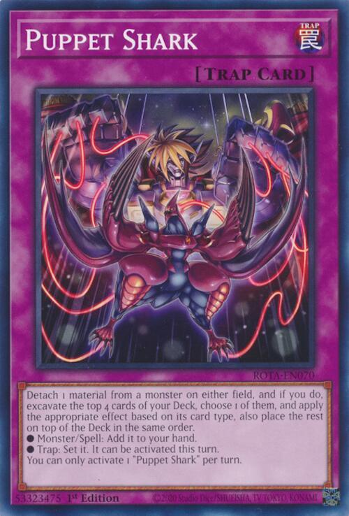 Puppet Shark ROTA-EN070 (Rage of the Abyss)  - 1st Edition