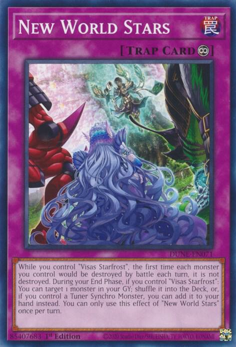 New World Stars DUNE-EN071 (Duelist Nexus)  - 1st Edition