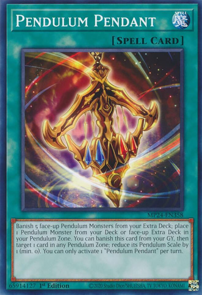 Pendulum Pendant MP24-EN358 (25th Anniversary Tin: Dueling Mirrors)  - 1st Edition