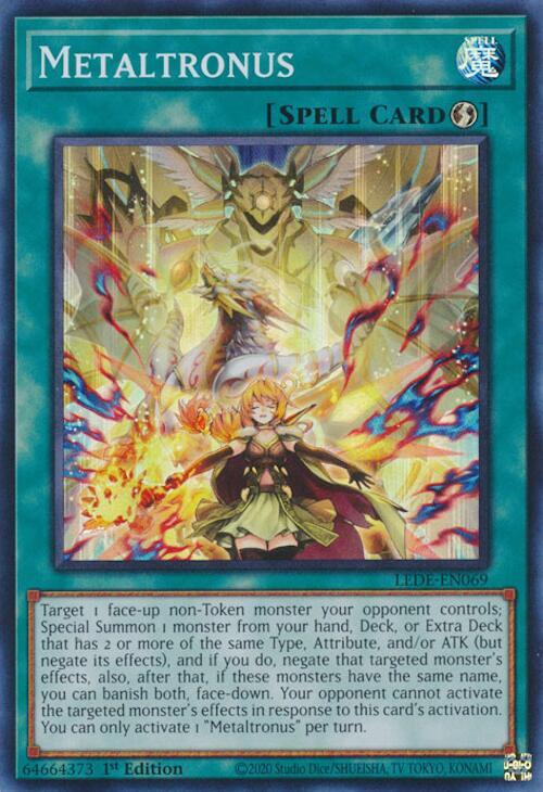 Metaltronus LEDE-EN069 (Legacy of Destruction)  - 1st Edition