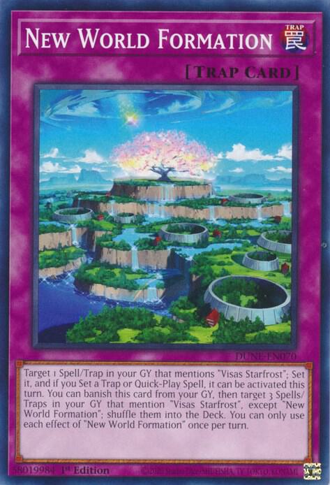 New World Formation DUNE-EN070 (Duelist Nexus)  - 1st Edition