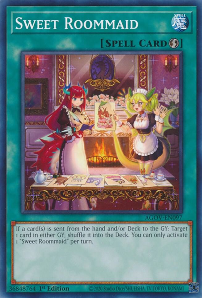 Sweet Roommaid AGOV-EN097 (Age of Overlord)  - 1st Edition