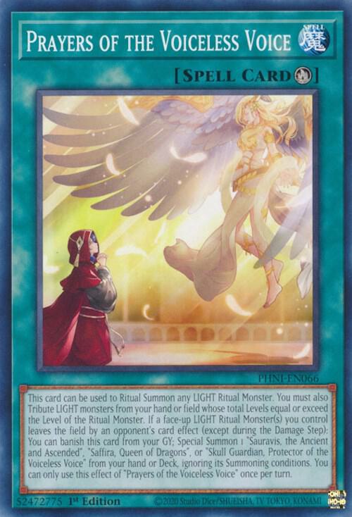 Prayers of the Voiceless Voice PHNI-EN066 (Phantom Nightmare)  - 1st Edition