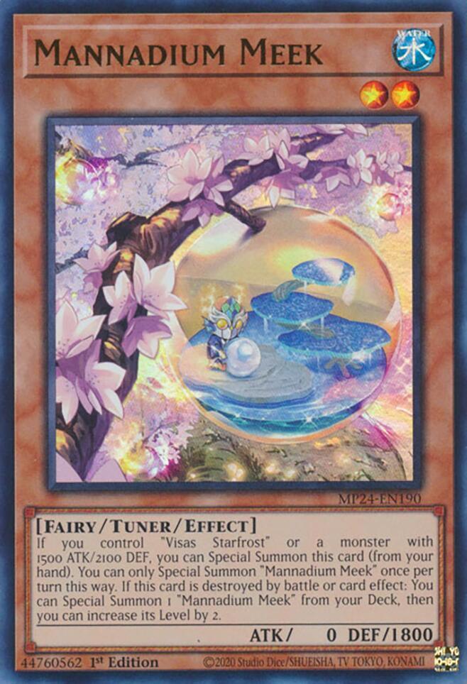 Mannadium Meek MP24-EN190 (25th Anniversary Tin: Dueling Mirrors)  - 1st Edition