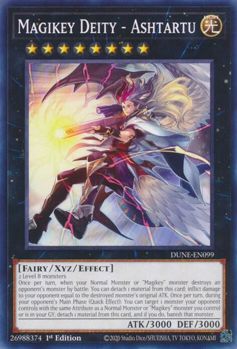 Magikey Deity - Ashtartu DUNE-EN099 (Duelist Nexus)  - 1st Edition