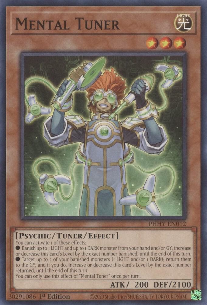 Mental Tuner PHHY-EN012 (Photon Hypernova)  - 1st Edition