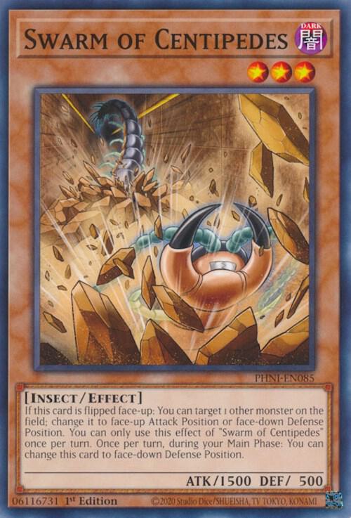Swarm of Centipedes PHNI-EN085 (Phantom Nightmare)  - 1st Edition