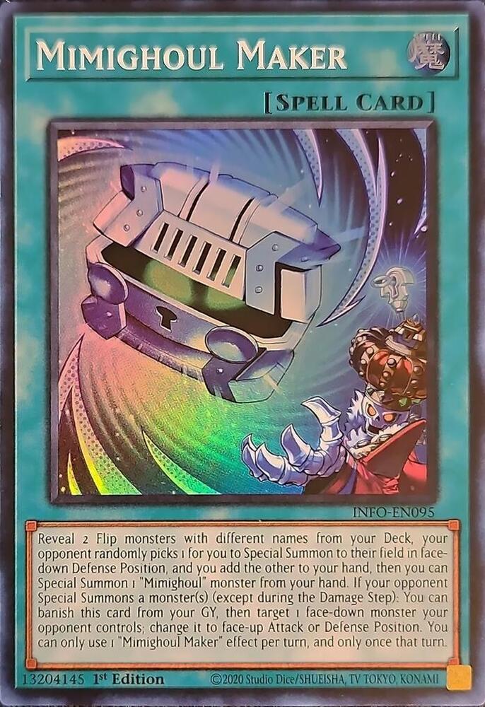 Mimighoul Maker INFO-EN095 (The Infinite Forbidden)  - 1st Edition