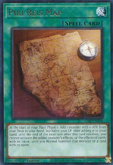 Piri Reis Map JUSH-EN030 (Justice Hunters)  - 1st Edition
