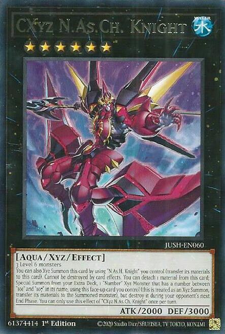 CXyz N.As.Ch. Knight JUSH-EN060 (Justice Hunters)  - 1st Edition