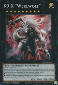 K9-X "Werewolf" JUSH-EN037 (Justice Hunters)  - 1st Edition