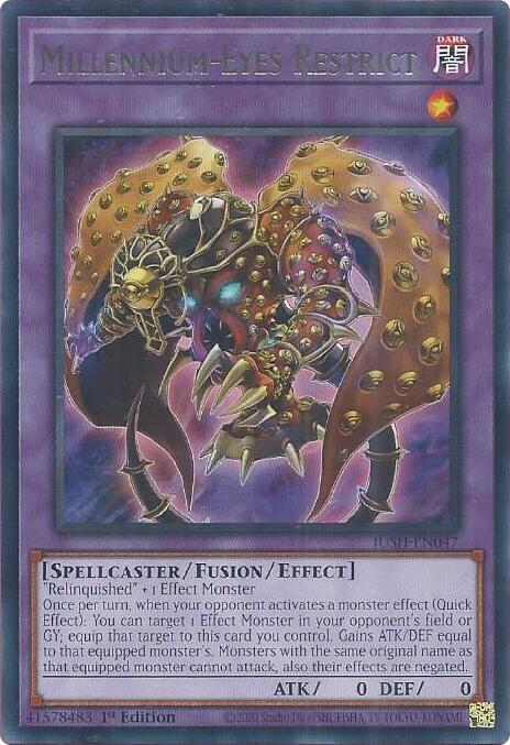 Millennium Eyes Restrict JUSH-EN047 (Justice Hunters)  - 1st Edition
