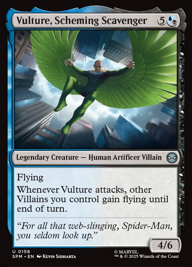 Vulture, Scheming Scavenger 158/198 (Marvel's Spider-Man) 