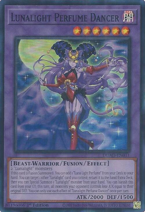 Lunalight Perfume Dancer DUAD-EN031 (Duelist's Advance)  - 1st Edition