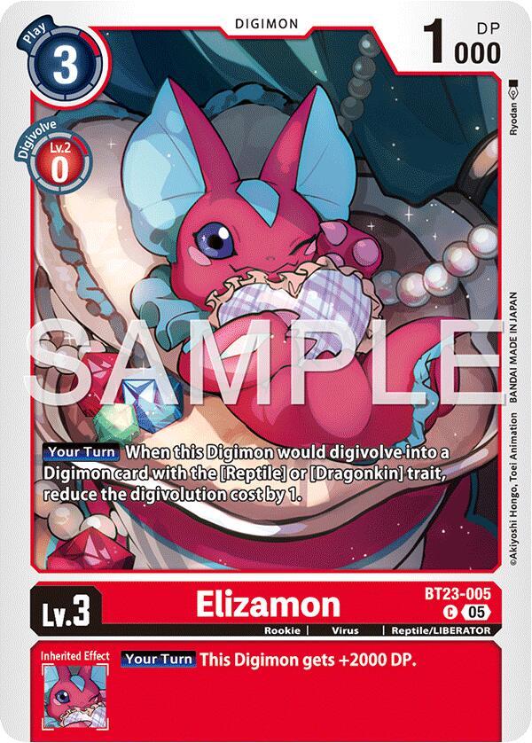 Elizamon BT23-005 C (Hackers' Slumber) 