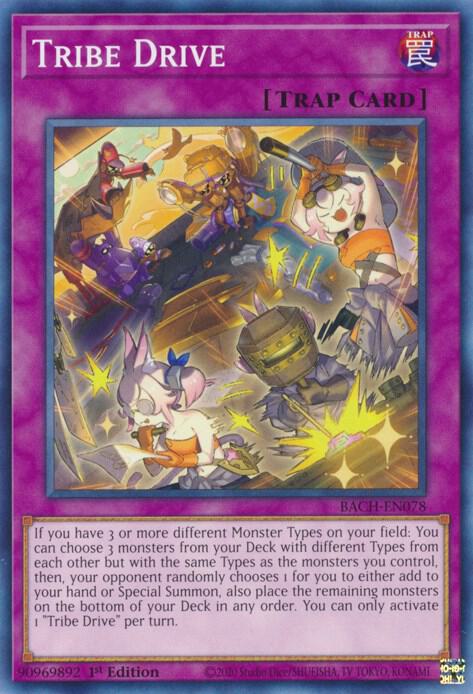 Tribe Drive BACH-EN078 (Battle of Chaos)  - 1st Edition