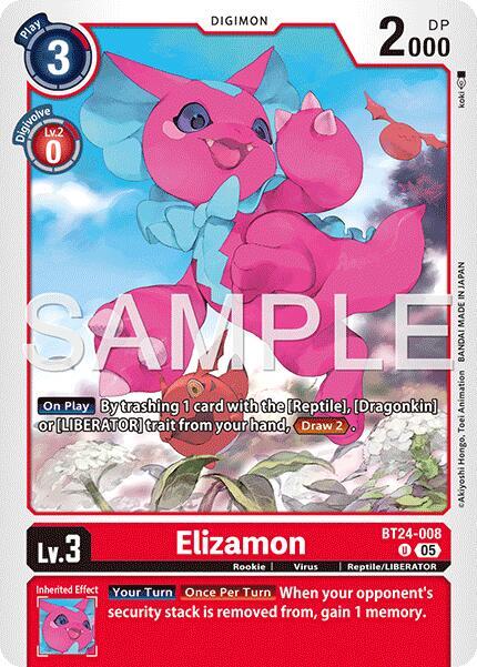 Elizamon BT24-008 C (Time Stranger) 