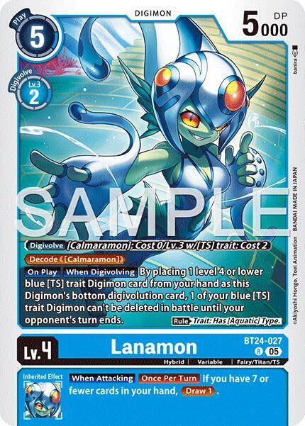 Lanamon BT24-027 R (Time Stranger)  - Foil