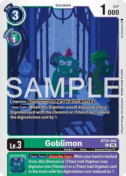Goblimon BT24-042 C (Time Stranger) 