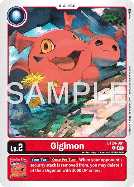 Gigimon BT24-001 C (Time Stranger) 