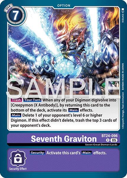 Seventh Graviton BT24-096 R (Time Stranger)  - Foil
