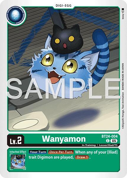Wanyamon BT24-004 C (Time Stranger) 