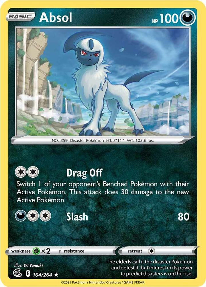 Absol 164/264 (SWSH08: Fusion Strike) 