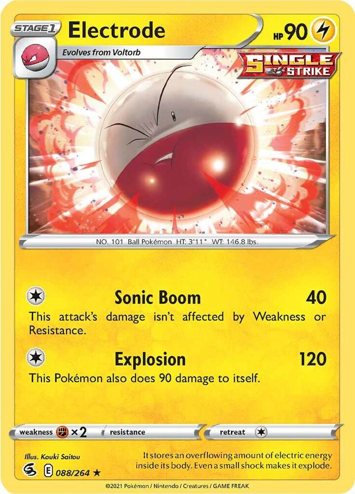 Electrode 088/264 (SWSH08: Fusion Strike) 