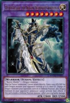 Buster Blader the Dragon Destroyer Swordsman MAGO-EN101 (Maximum Gold)  - 1st Edition