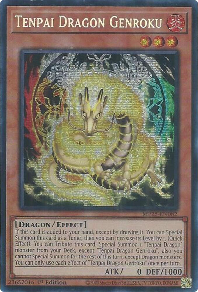 Tenpai Dragon Genroku MP25-EN082 (2025 Mega-Pack)  - 1st Edition
